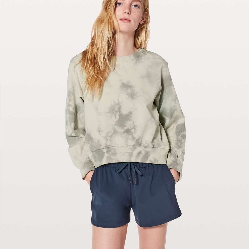 lululemon athletica Gray Boxy Sweatshirt